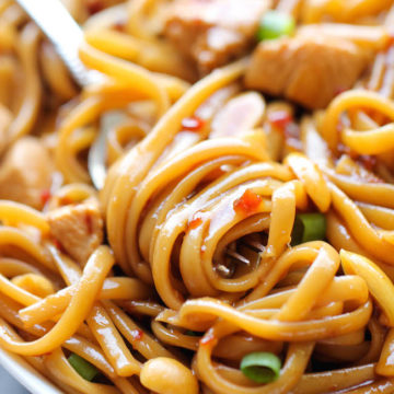 CPK's Kung Pao Spaghetti