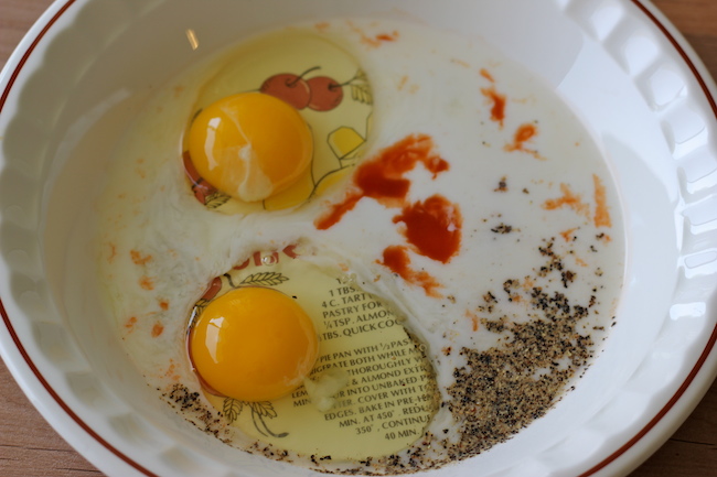 Oven-Fried Chicken with Homemade Coleslaw - These chicken thighs are so crisp, no one will believe you when you tell them it's been baked!