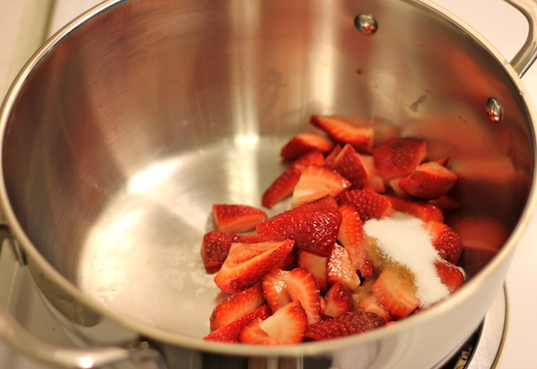 Buttermilk Pancakes with Strawberry Sauce - Start your mornings off right with these fluffy, melt-in-your-mouth pancakes!