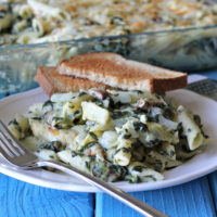 Spinach and Artichoke Dip Pasta