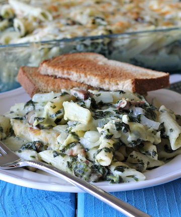 Spinach and Artichoke Dip Pasta