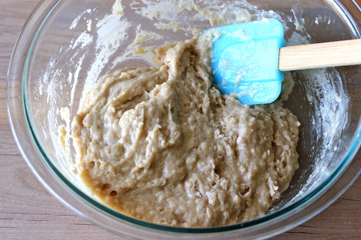 Nutella Stuffed Cinnamon Sugar Muffins Mixture