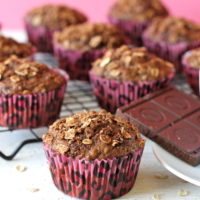 Mocha Oatmeal Muffins
