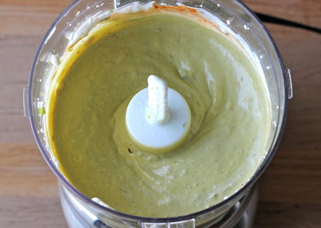 Spicy Roasted Shrimp Sandwich with Chipotle Avocado Mayonnaise - A loaded shrimp sandwich with a kick of heat and a double dose of avocado!