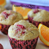 Raspberry Orange Muffins