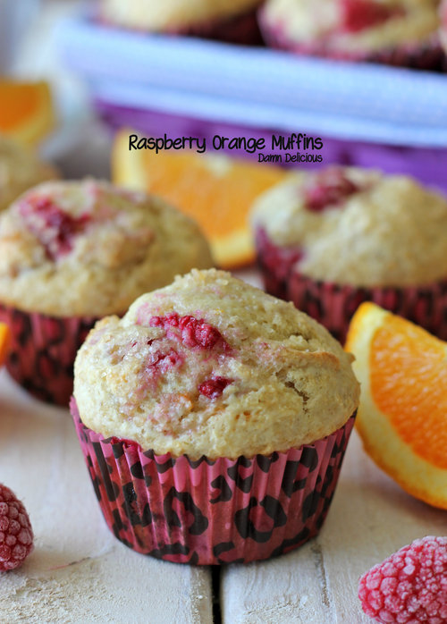 Raspberry Orange Muffins