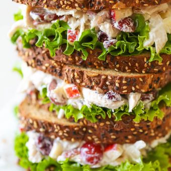 Greek Yogurt Chicken Salad Sandwich