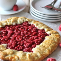 Raspberry Galette