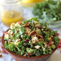 Kale Salad with Meyer Lemon Vinaigrette
