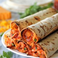 Hawaiian BBQ Chicken Taquitos