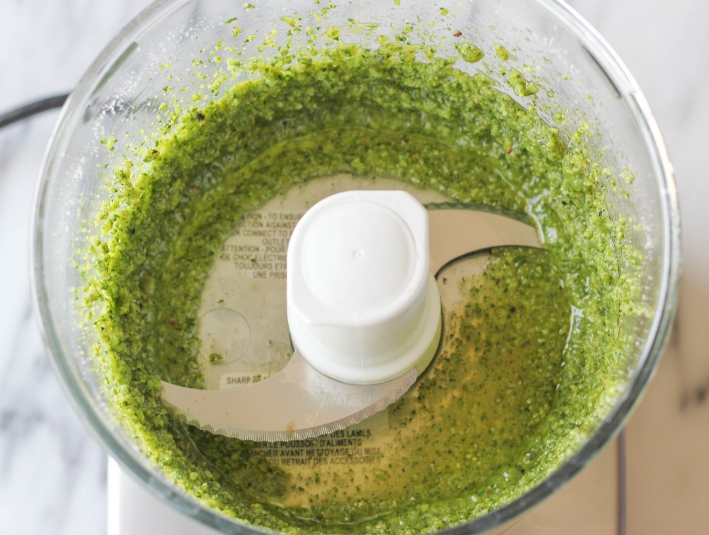 Kale Pesto Egg Salad - The addition of kale pesto in this egg salad is a wonderful, healthy twist to the traditional version!