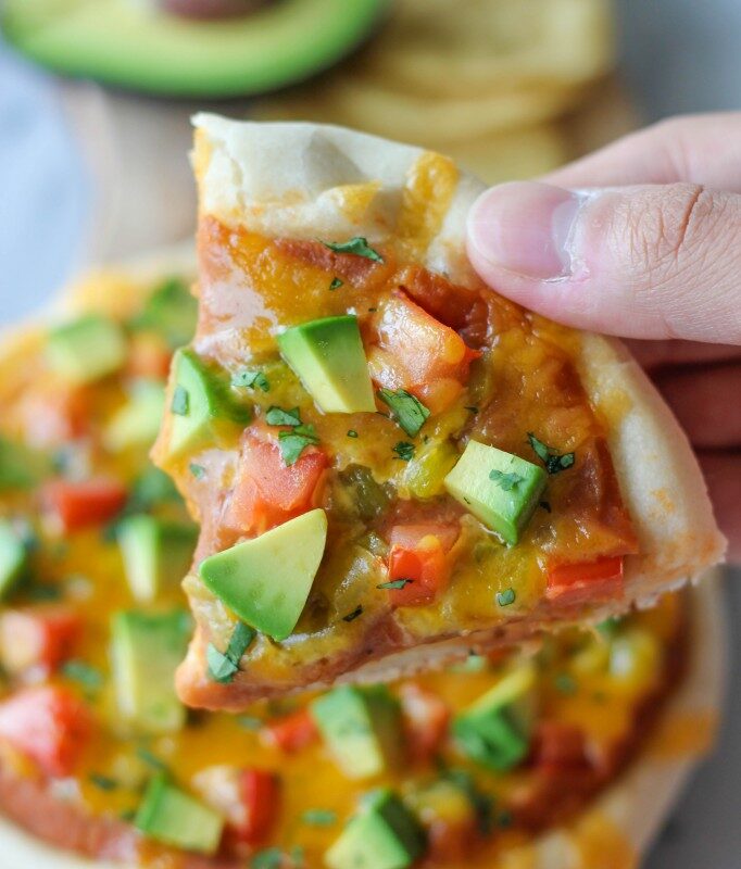 Grilled Nacho Pizza