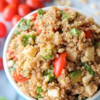 Caprese Quinoa Salad