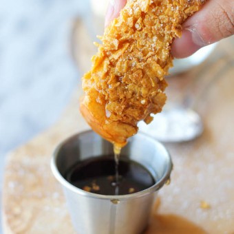 Corn Flakes French Toast Sticks