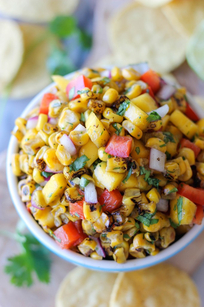 Grilled Corn Mango Salsa - A blend of fresh ingredients that will turn any dish into an exciting new favorite!