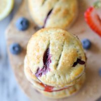 Blueberry Lemon Donuts