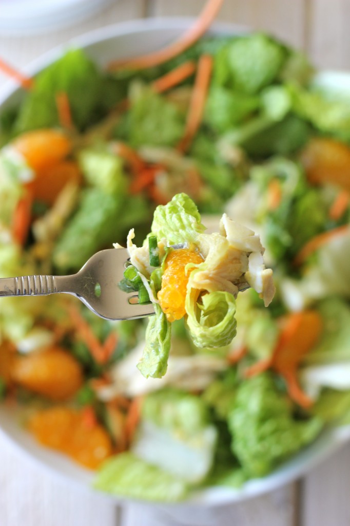 Asian-Style Cobb Salad - This salad serves as the perfect light meal, full of protein and veggies with a simple sesame vinaigrette!