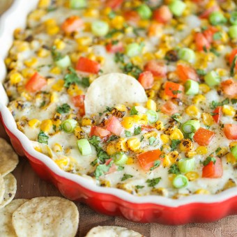 Hot Cheesy Corn Dip