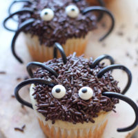 Halloween Spider Cupcakes