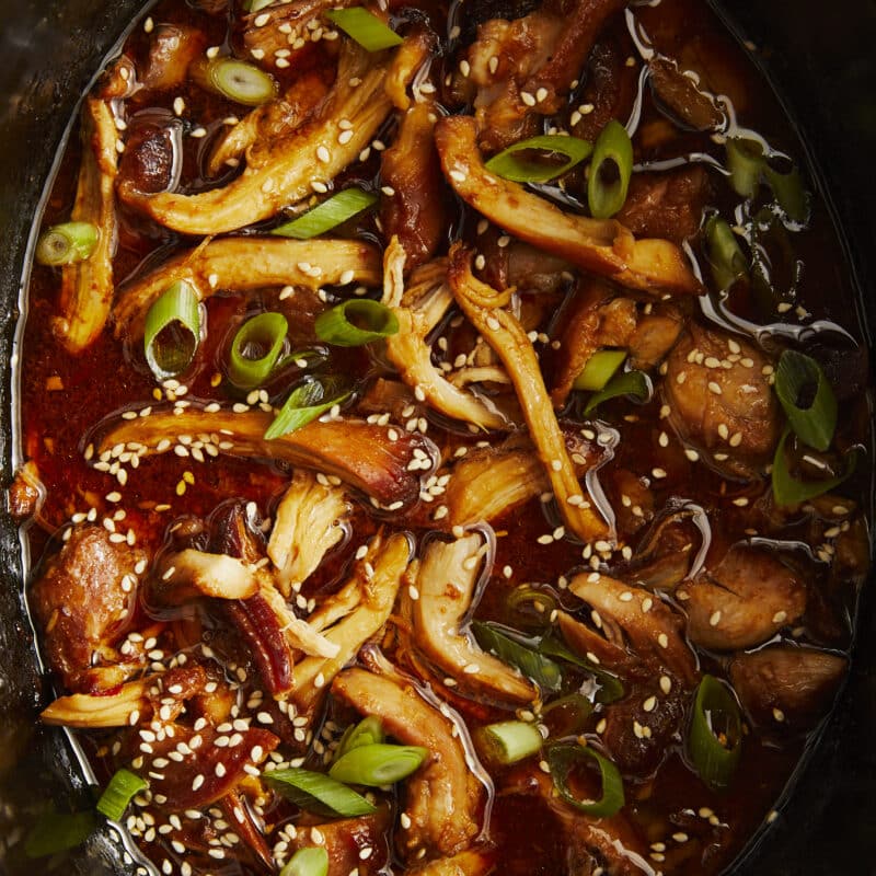 Slow Cooker Honey Sesame Chicken