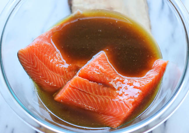 Sesame Ginger Salmon - A super easy salmon dish bursting with so much flavor, and it's hearty-healthy too!