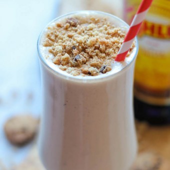Kahlua Cookie Dough Milkshake