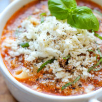 Lasagna Soup