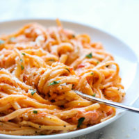 Roasted Red Pepper Alfredo
