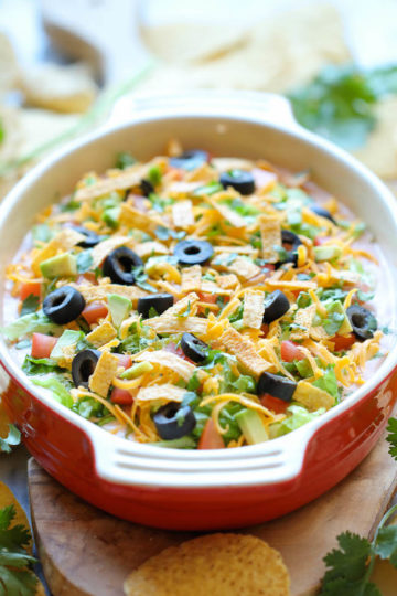 Skinny Taco Dip