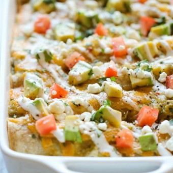 Sweet Potato Enchiladas