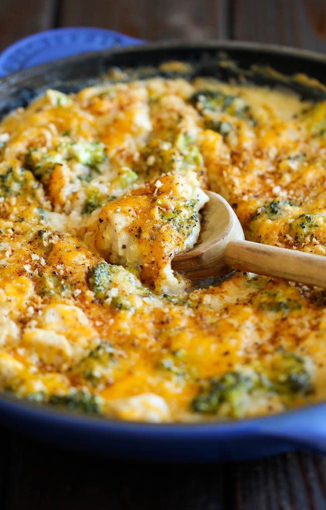 Broccoli Quinoa Casserole - Healthy, cheesy comfort food made with quinoa, broccoli, and a creamy sauce—topped with crunchy Panko for a guilt-free, satisfying meal.
