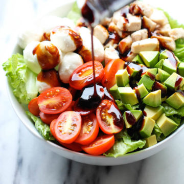 Caprese Avocado Salad
