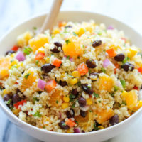 Black Bean Quinoa Salad