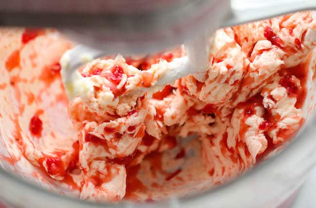 Whipped Strawberry Butter - The easiest 3-ingredient strawberry butter made in 5 min - so good, you'll want to eat it with a spoon!