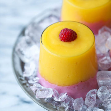 Raspberry Sunrise Smoothie