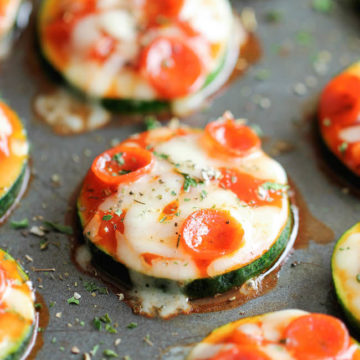 Zucchini Pizza Bites
