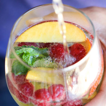 White Sangria Sparkler