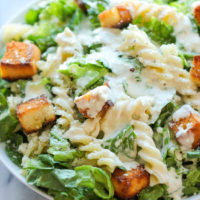 Fusilli Caesar Salad