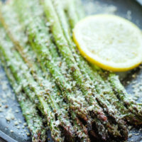 Lemon Parmesan Asparagus