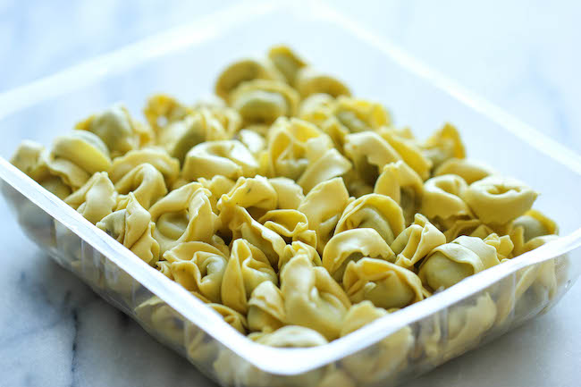 Parmesan Tortellini Bites - Crisp, crunchy, parmesan-loaded tortellini bites - so good, you won't be able to stop eating these!