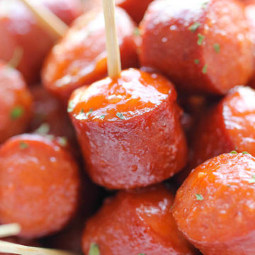 Slow Cooker Cocktail Sausages