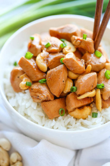 Slow Cooker Cashew Chicken