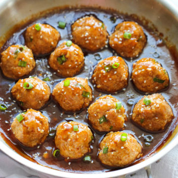 Asian Quinoa Meatballs