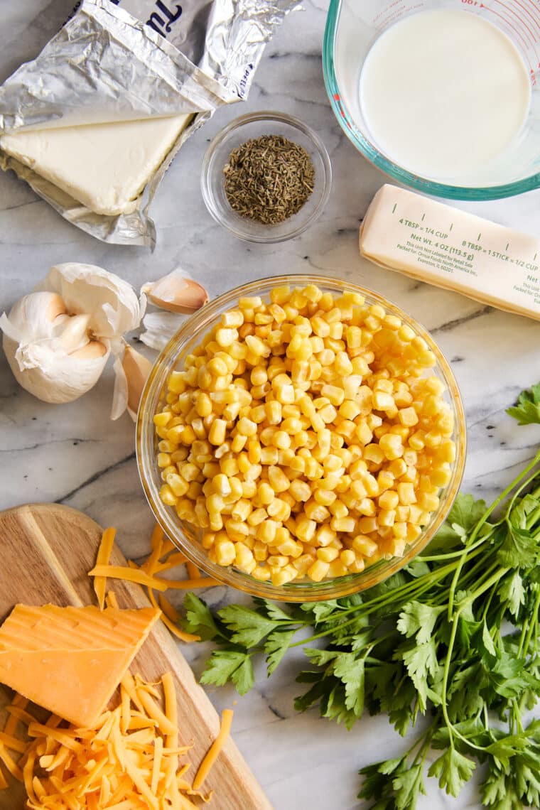 Easy Creamed Corn - The creamiest, most amazing creamed corn you will ever have - and it's so easy to make, it's practically fool-proof!