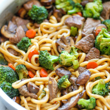 Beef Noodle Stir Fry