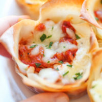 Mini Lasagna Cups