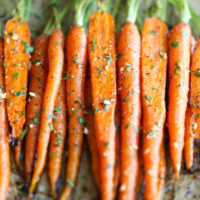 Garlic Roasted Carrots