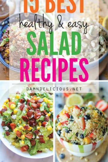 15 Best Healthy and Easy Salad Recipes