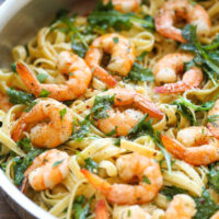Garlic Butter Shrimp Pasta