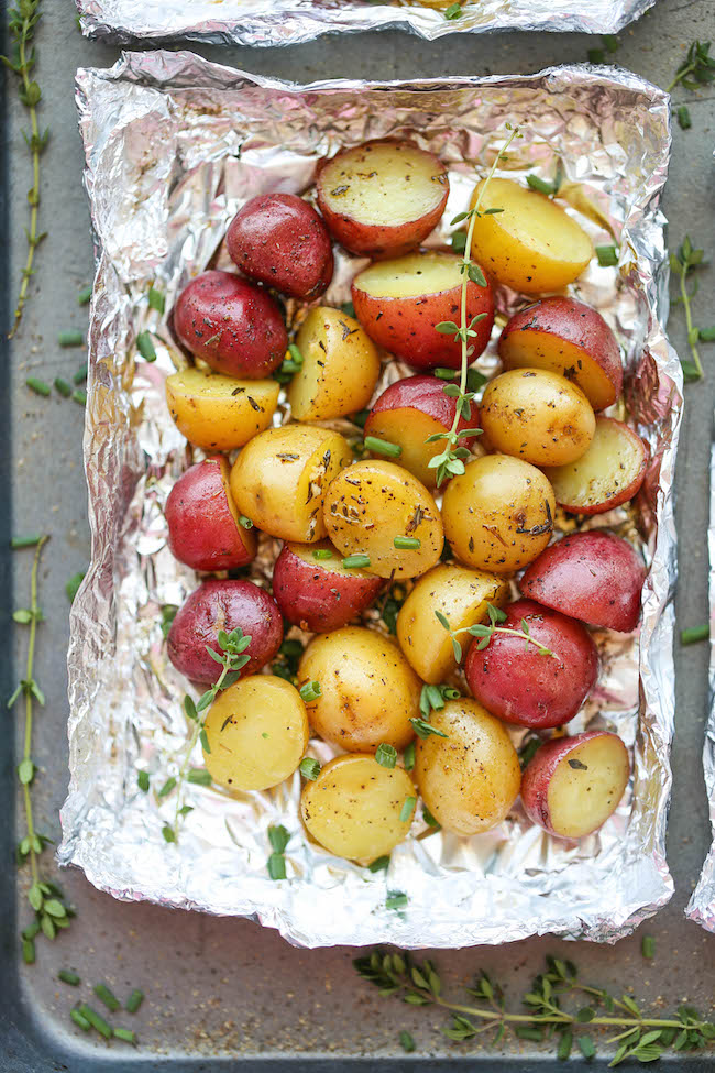 Easy Potatoes in Foil